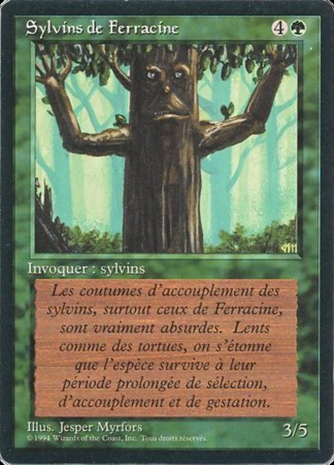 Ironroot Treefolk [Foreign Black Border] | Play N Trade Winnipeg