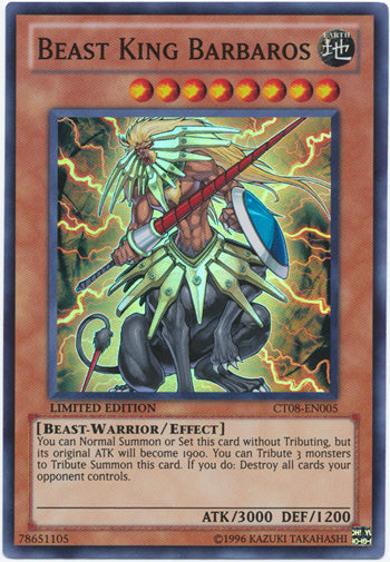 Beast King Barbaros [CT08-EN005] Super Rare | Play N Trade Winnipeg