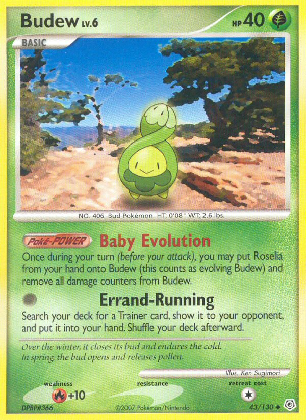 Budew (43/130) [Diamond & Pearl: Base Set] | Play N Trade Winnipeg