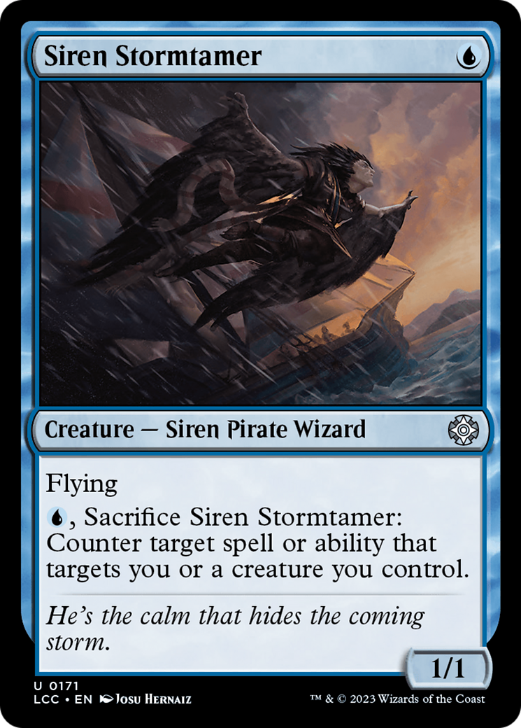 Siren Stormtamer [The Lost Caverns of Ixalan Commander] | Play N Trade Winnipeg