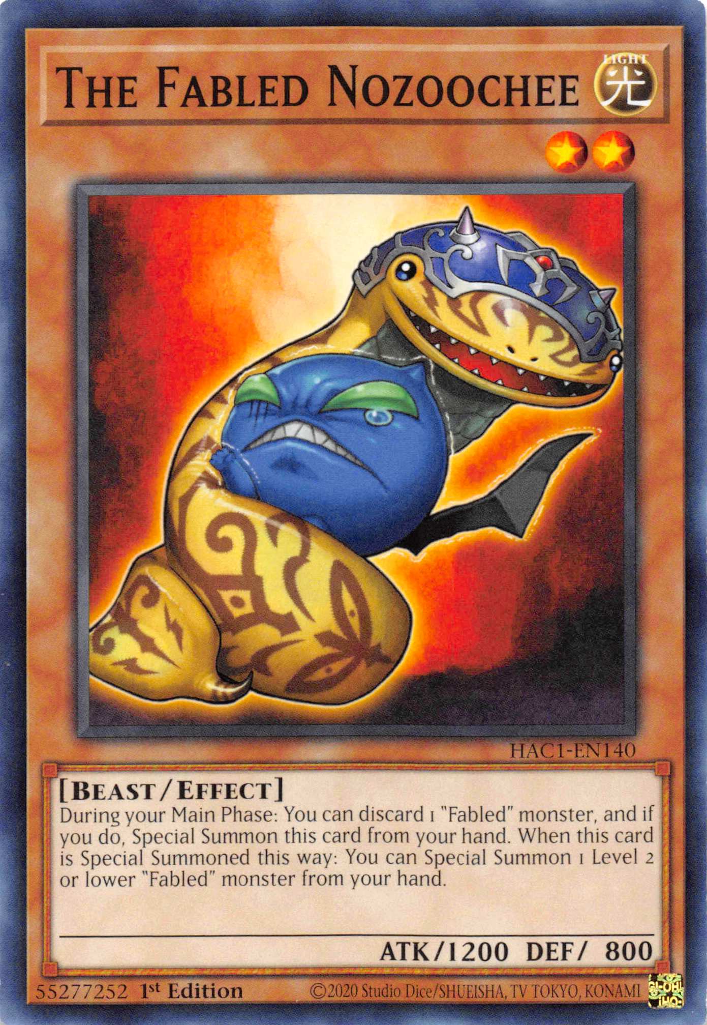 The Fabled Nozoochee [HAC1-EN140] Common | Play N Trade Winnipeg