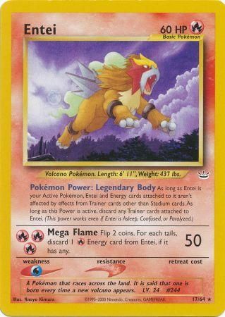 Entei (17/64) [Neo Revelation Unlimited] | Play N Trade Winnipeg