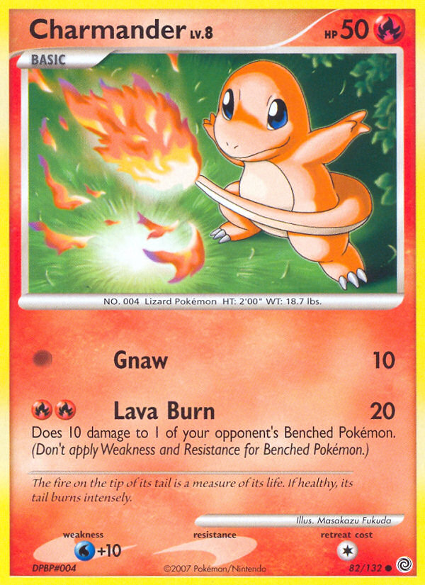 Charmander (82/132) [Diamond & Pearl: Secret Wonders] | Play N Trade Winnipeg