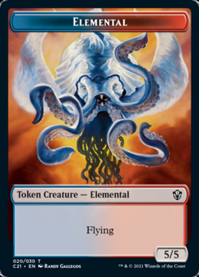 Elemental (020) // Copy Token [Commander 2021 Tokens] | Play N Trade Winnipeg