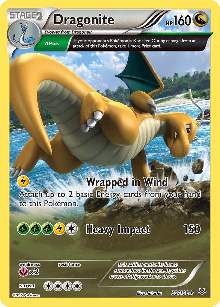 Dragonite (52/108) (Theme Deck Exclusive) [XY: Roaring Skies] | Play N Trade Winnipeg