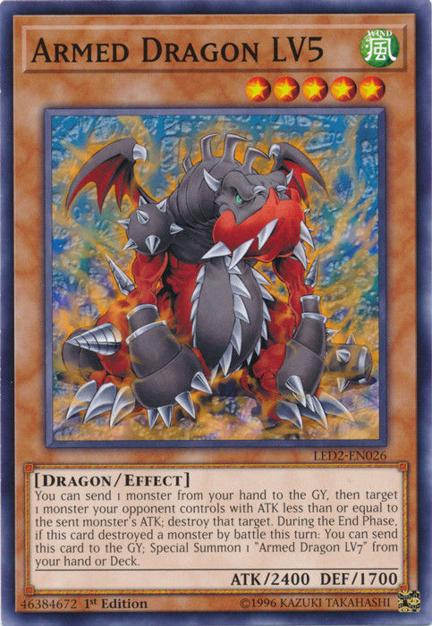 Armed Dragon LV5 [LED2-EN026] Common | Play N Trade Winnipeg