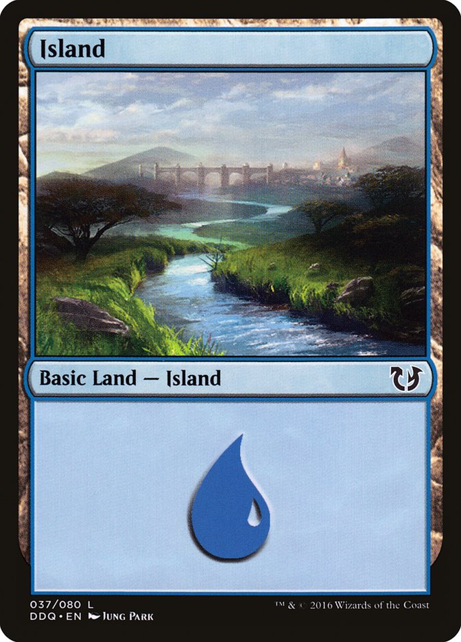 Island (37) [Duel Decks: Blessed vs. Cursed] | Play N Trade Winnipeg