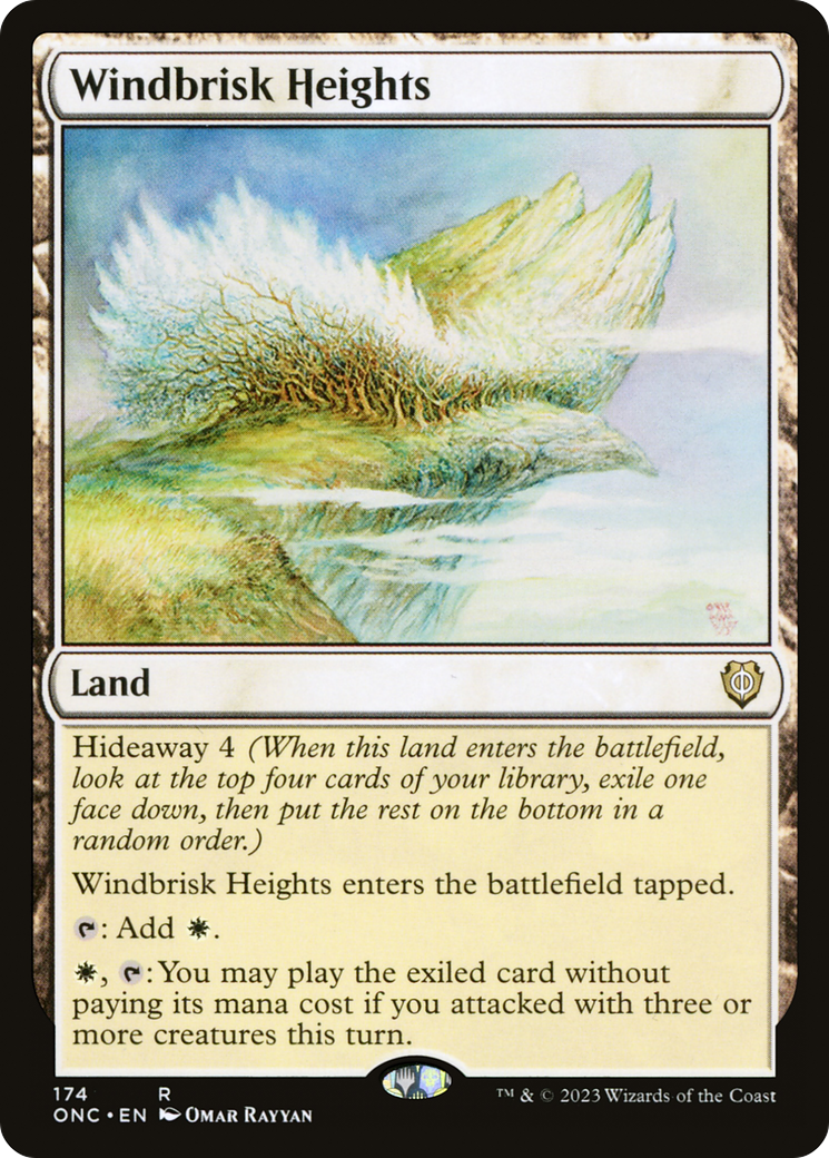 Windbrisk Heights [Phyrexia: All Will Be One Commander] | Play N Trade Winnipeg