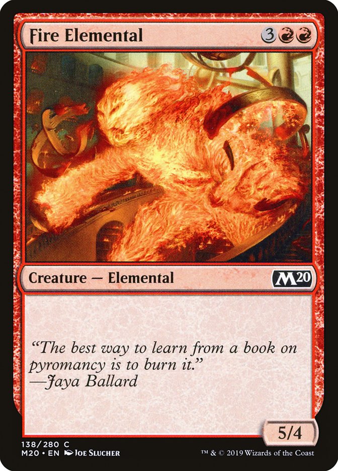 Fire Elemental [Core Set 2020] | Play N Trade Winnipeg