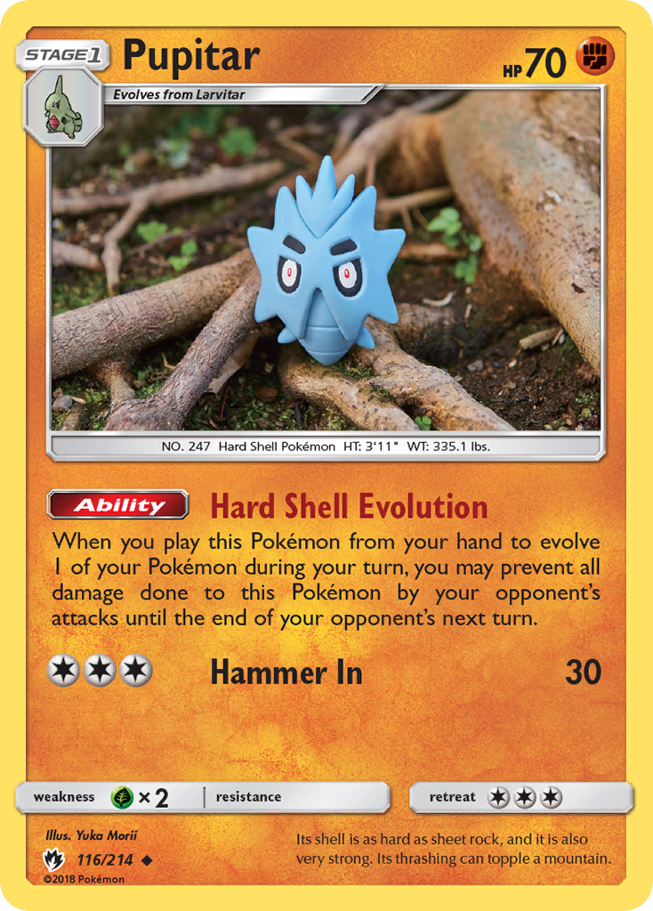 Pupitar (116/214) [Sun & Moon: Lost Thunder] | Play N Trade Winnipeg