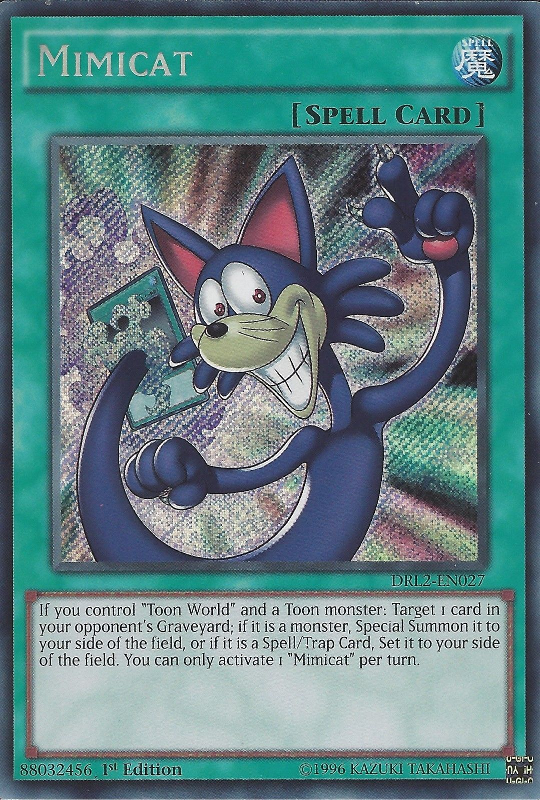 Mimicat [DRL2-EN027] Secret Rare | Play N Trade Winnipeg