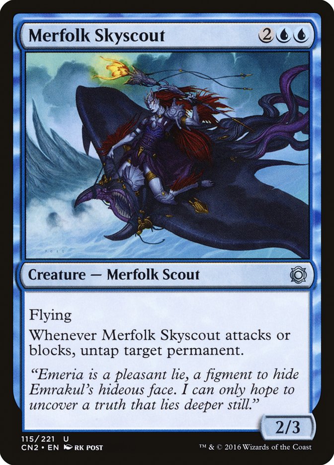 Merfolk Skyscout [Conspiracy: Take the Crown] | Play N Trade Winnipeg