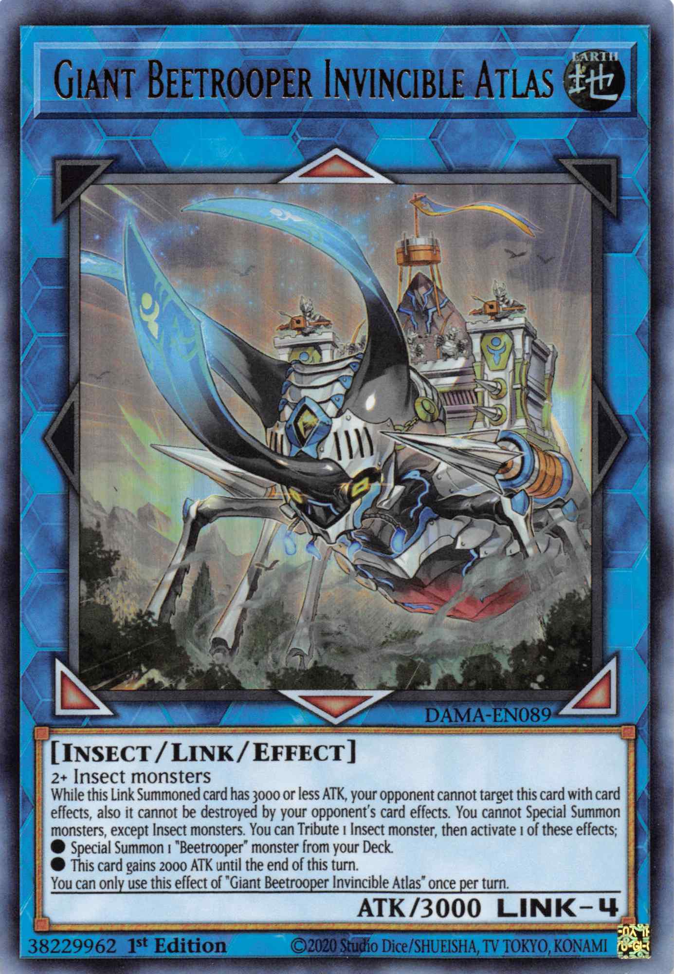 Giant Beetrooper Invicible Atlas [DAMA-EN089] Ultra Rare | Play N Trade Winnipeg