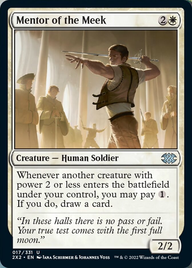 Mentor of the Meek [Double Masters 2022] | Play N Trade Winnipeg
