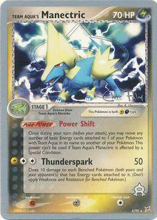 Team Aqua's Manectric (4/95) (Blaziken Tech - Chris Fulop) [World Championships 2004] | Play N Trade Winnipeg