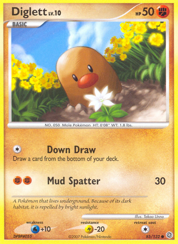 Diglett (85/132) [Diamond & Pearl: Secret Wonders] | Play N Trade Winnipeg