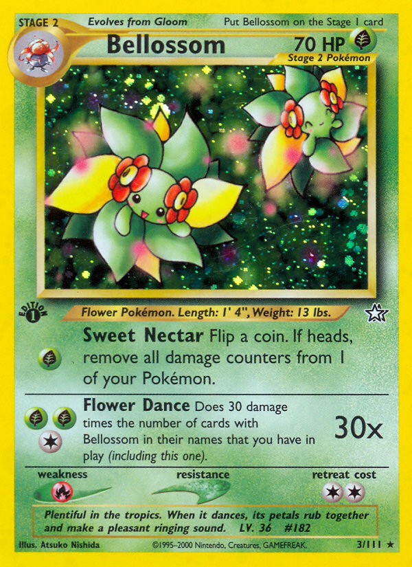 Bellossom (3/111) [Neo Genesis 1st Edition] | Play N Trade Winnipeg