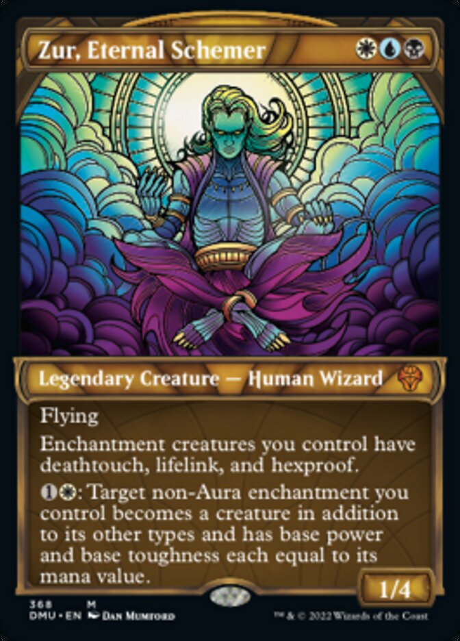 Zur, Eternal Schemer (Showcase Textured) [Dominaria United] | Play N Trade Winnipeg