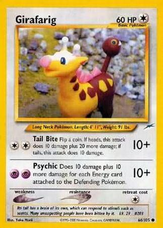 Girafarig (66/105) [Neo Destiny Unlimited] | Play N Trade Winnipeg