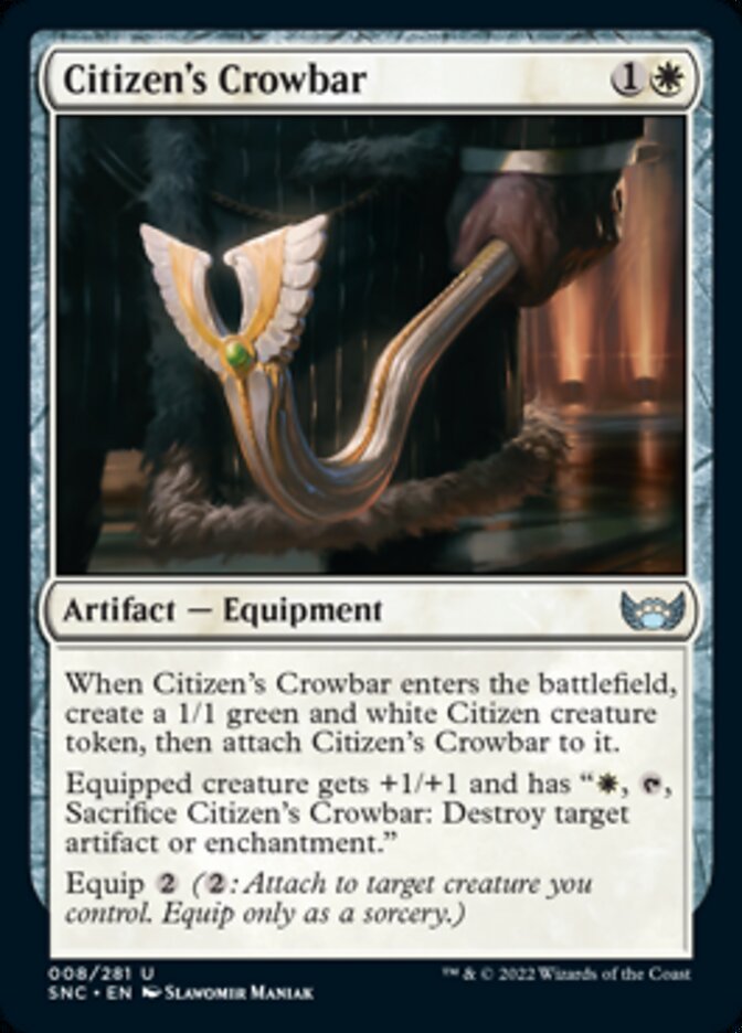 Citizen's Crowbar [Streets of New Capenna] | Play N Trade Winnipeg