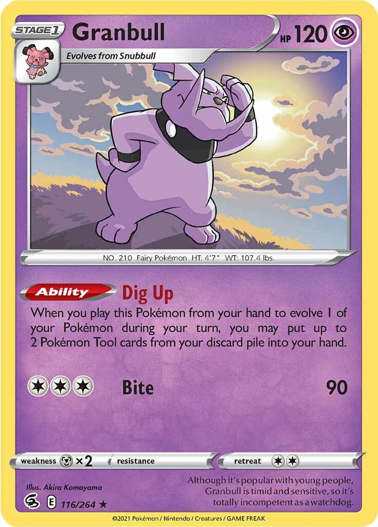 Granbull (116/264) [Sword & Shield: Fusion Strike] | Play N Trade Winnipeg