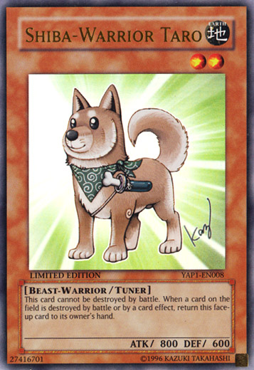 Shiba-Warrior Taro [YAP1-EN008] Ultra Rare | Play N Trade Winnipeg