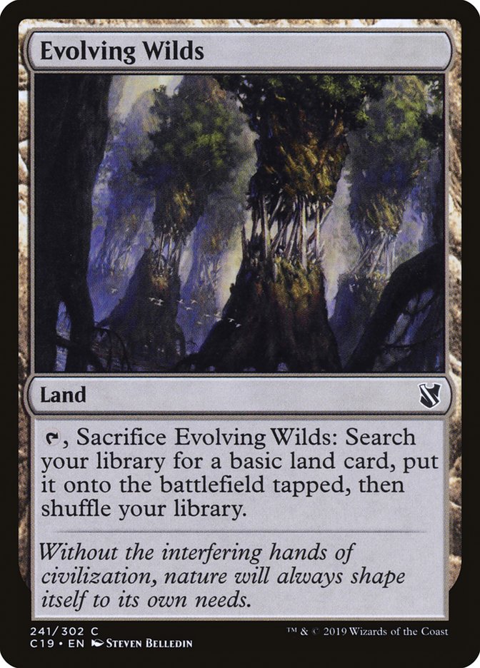 Evolving Wilds [Commander 2019] | Play N Trade Winnipeg