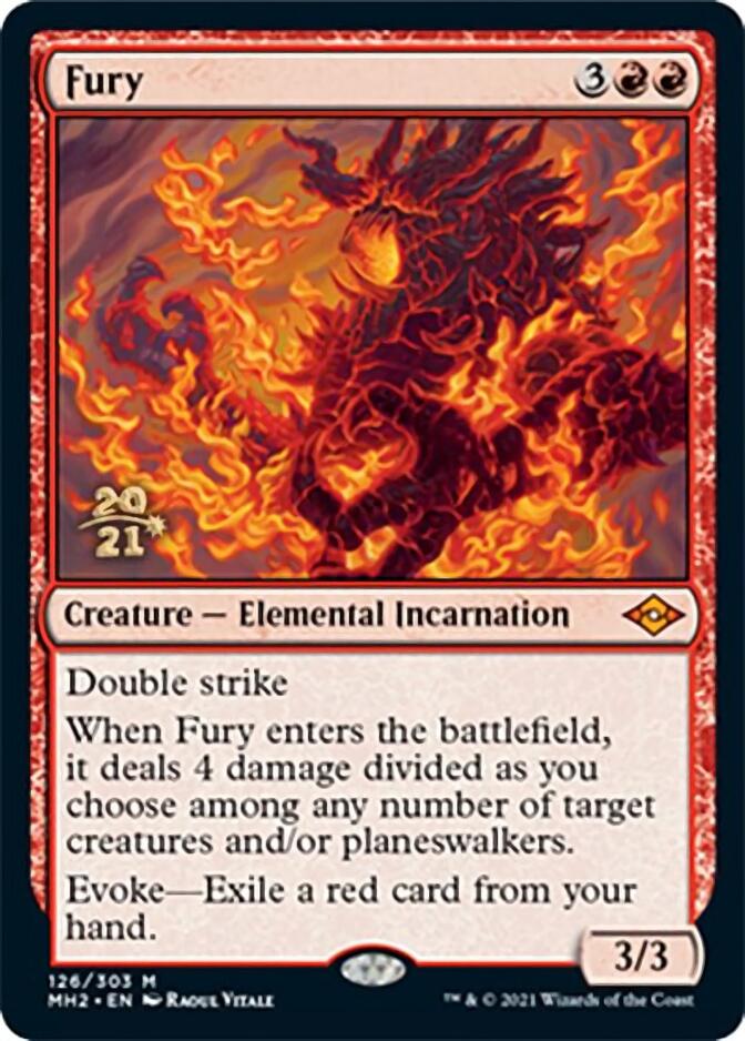 Fury [Modern Horizons 2 Prerelease Promos] | Play N Trade Winnipeg