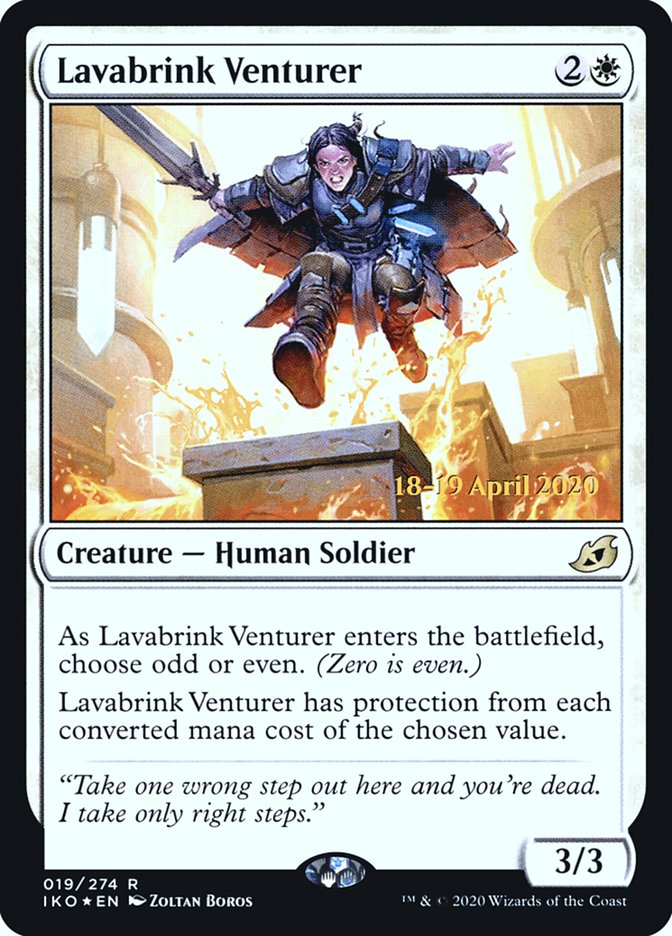 Lavabrink Venturer  [Ikoria: Lair of Behemoths Prerelease Promos] | Play N Trade Winnipeg