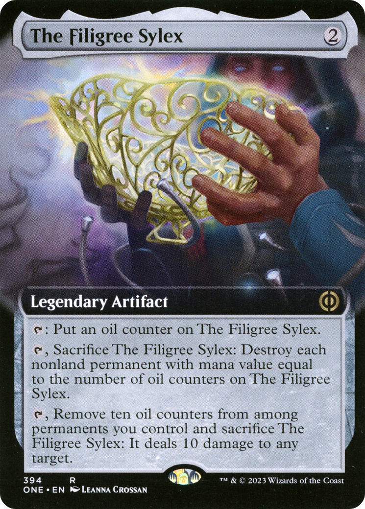 The Filigree Sylex (Extended Art) [Phyrexia: All Will Be One] | Play N Trade Winnipeg