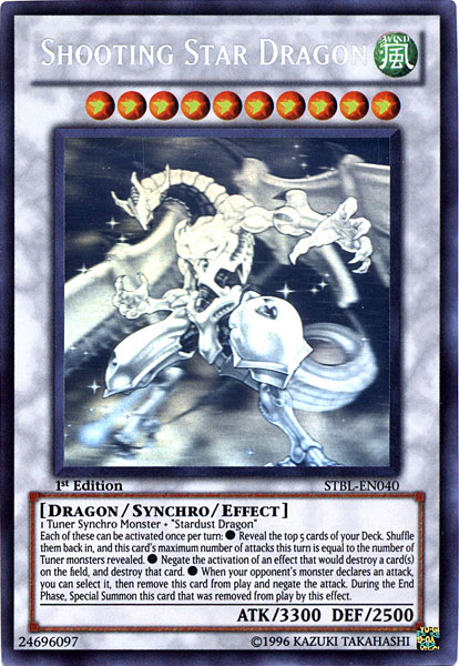 Shooting Star Dragon [STBL-EN040] Ultimate Rare | Play N Trade Winnipeg