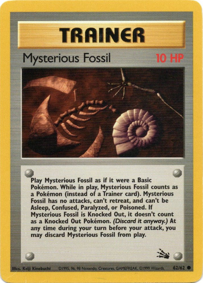 Mysterious Fossil (62/62) [Fossil Unlimited] | Play N Trade Winnipeg