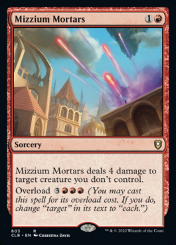 Mizzium Mortars [Commander Legends: Battle for Baldur's Gate] | Play N Trade Winnipeg