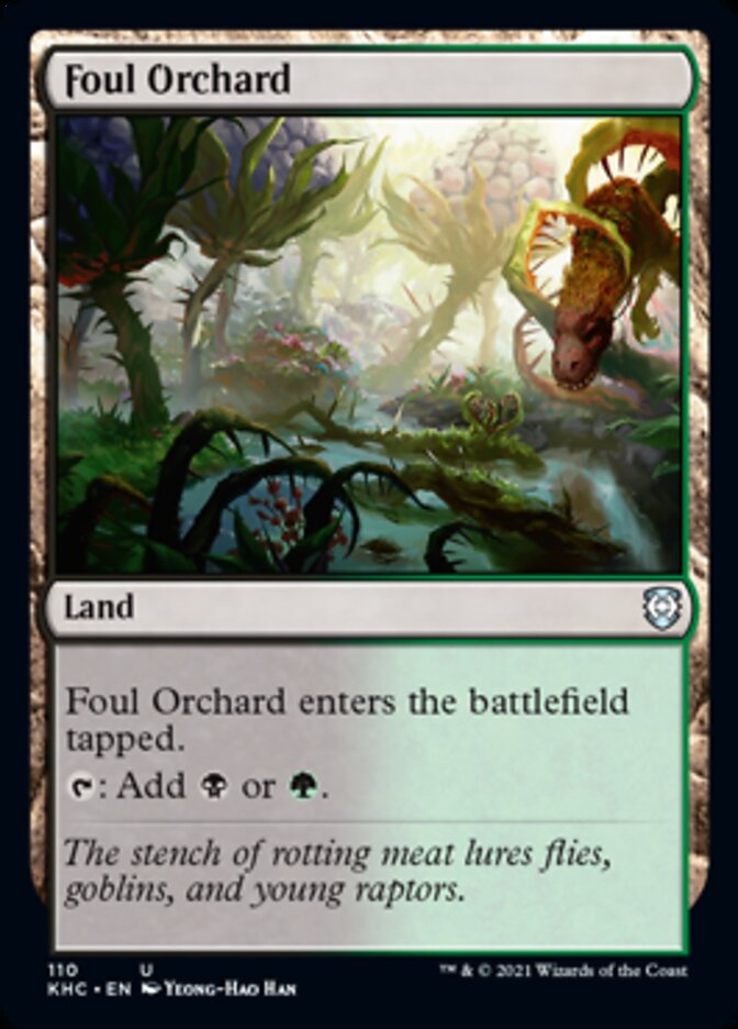 Foul Orchard [Kaldheim Commander] | Play N Trade Winnipeg