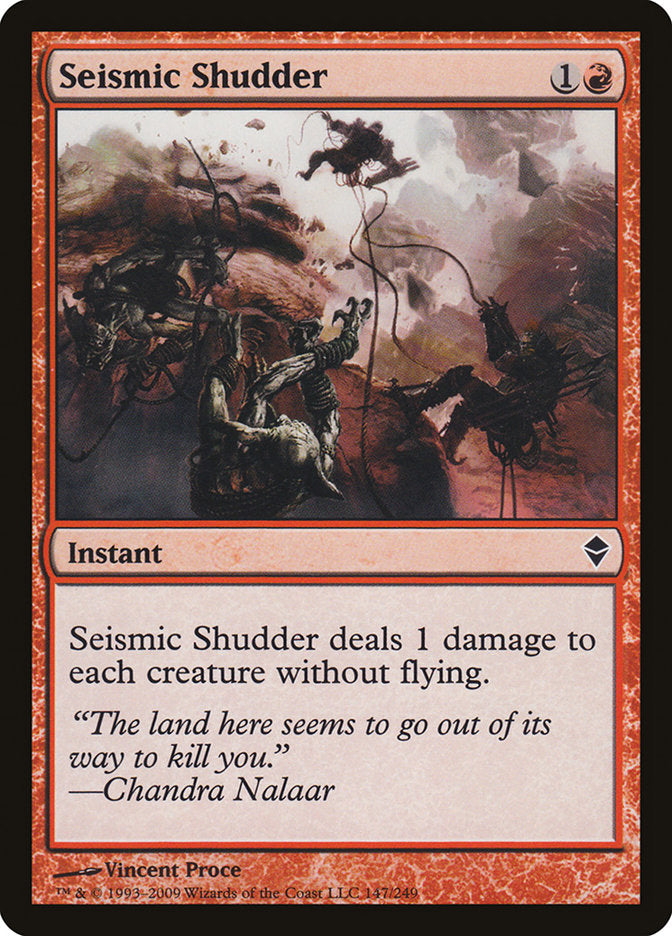 Seismic Shudder [Zendikar] | Play N Trade Winnipeg