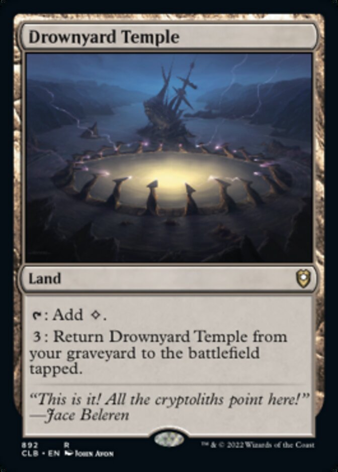 Drownyard Temple [Commander Legends: Battle for Baldur's Gate] | Play N Trade Winnipeg