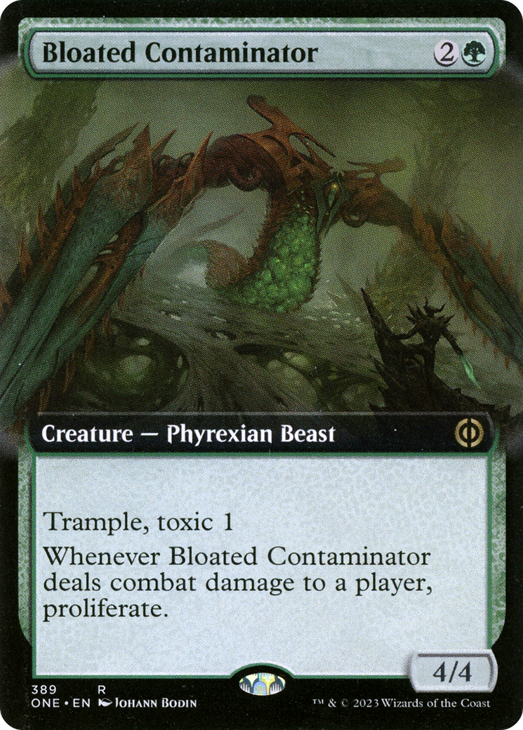 Bloated Contaminator (Extended Art) [Phyrexia: All Will Be One] | Play N Trade Winnipeg