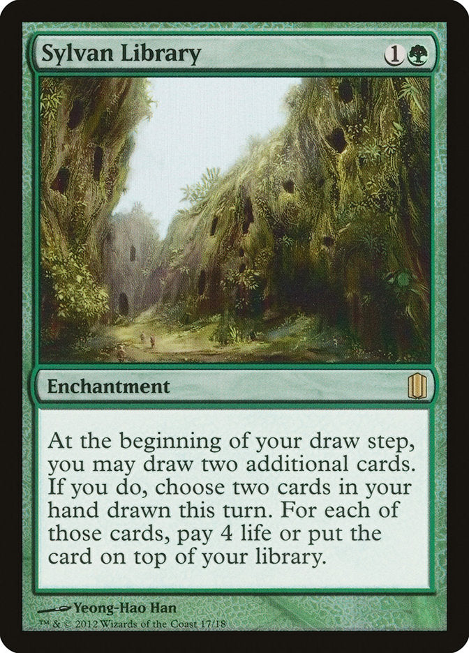 Sylvan Library [Commander's Arsenal] | Play N Trade Winnipeg