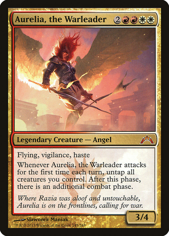 Aurelia, the Warleader [Gatecrash] | Play N Trade Winnipeg