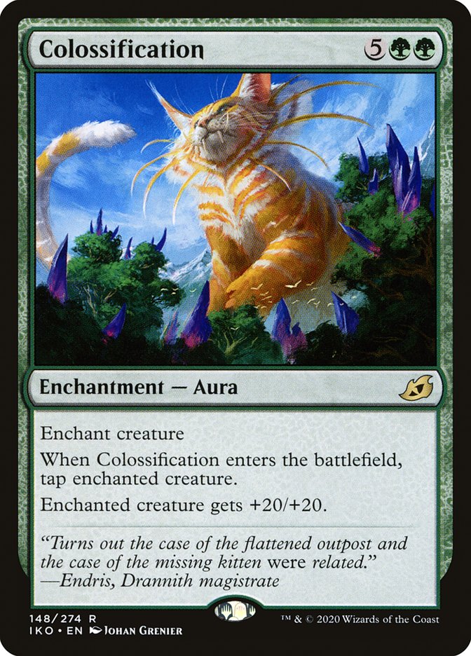 Colossification (148/274) [Ikoria: Lair of Behemoths] | Play N Trade Winnipeg