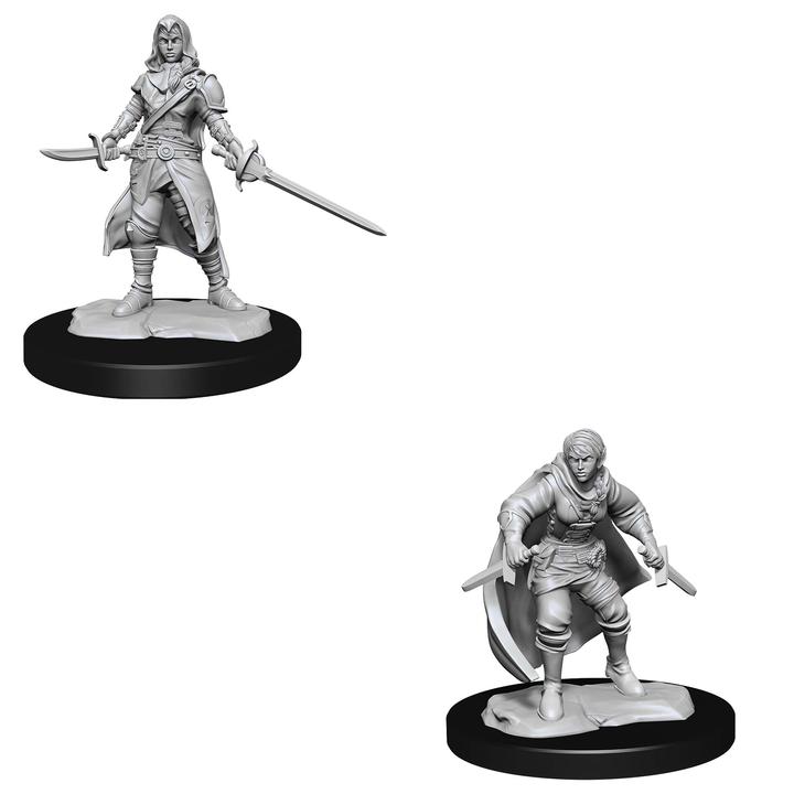 DND UNPAINTED MINIS WV14 HALF-ELF ROGUE FEMALE | Play N Trade Winnipeg