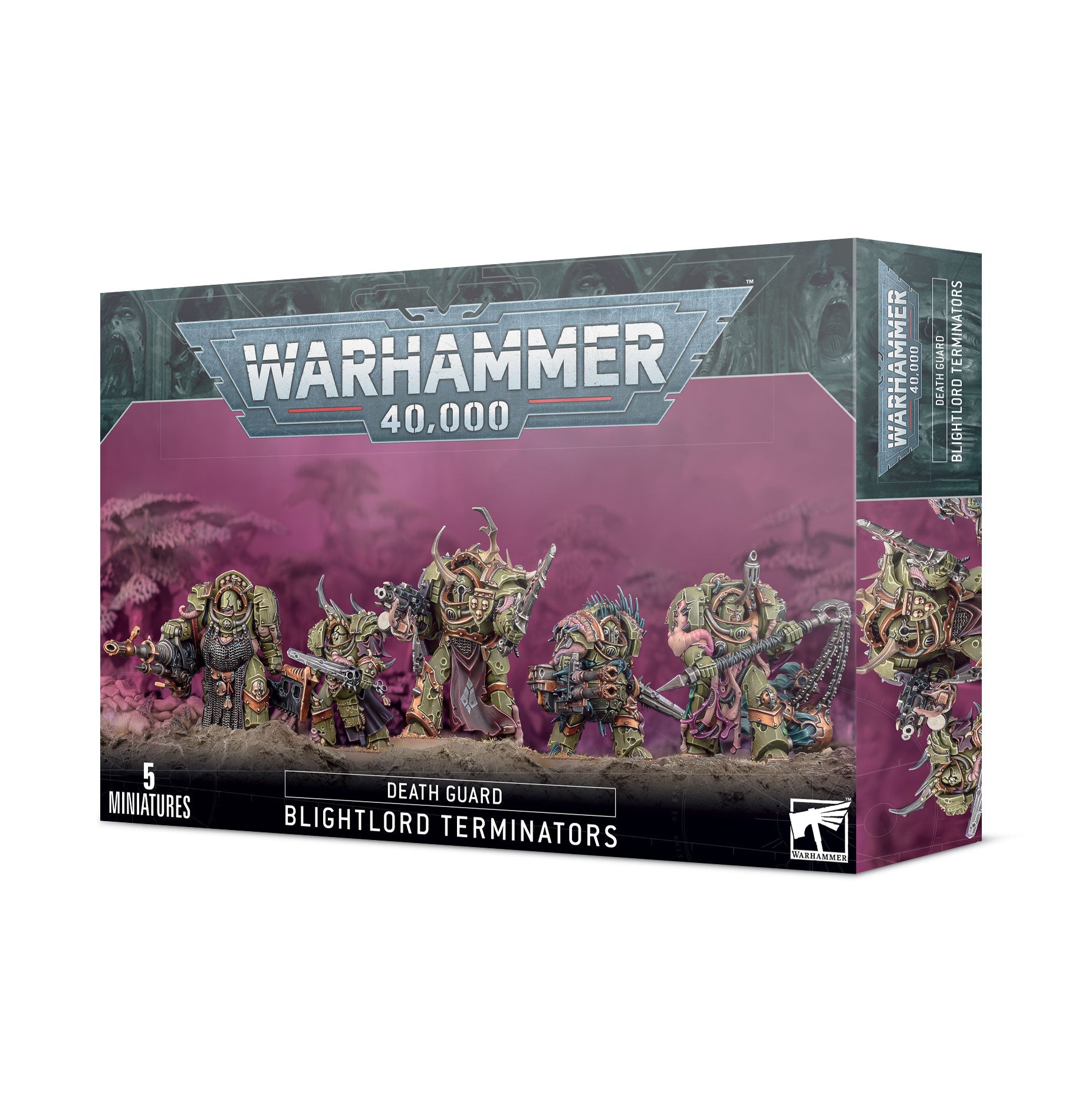WARHAMMER 40K: DEATH GUARD - BLIGHTLORD TERMINAORS | Play N Trade Winnipeg