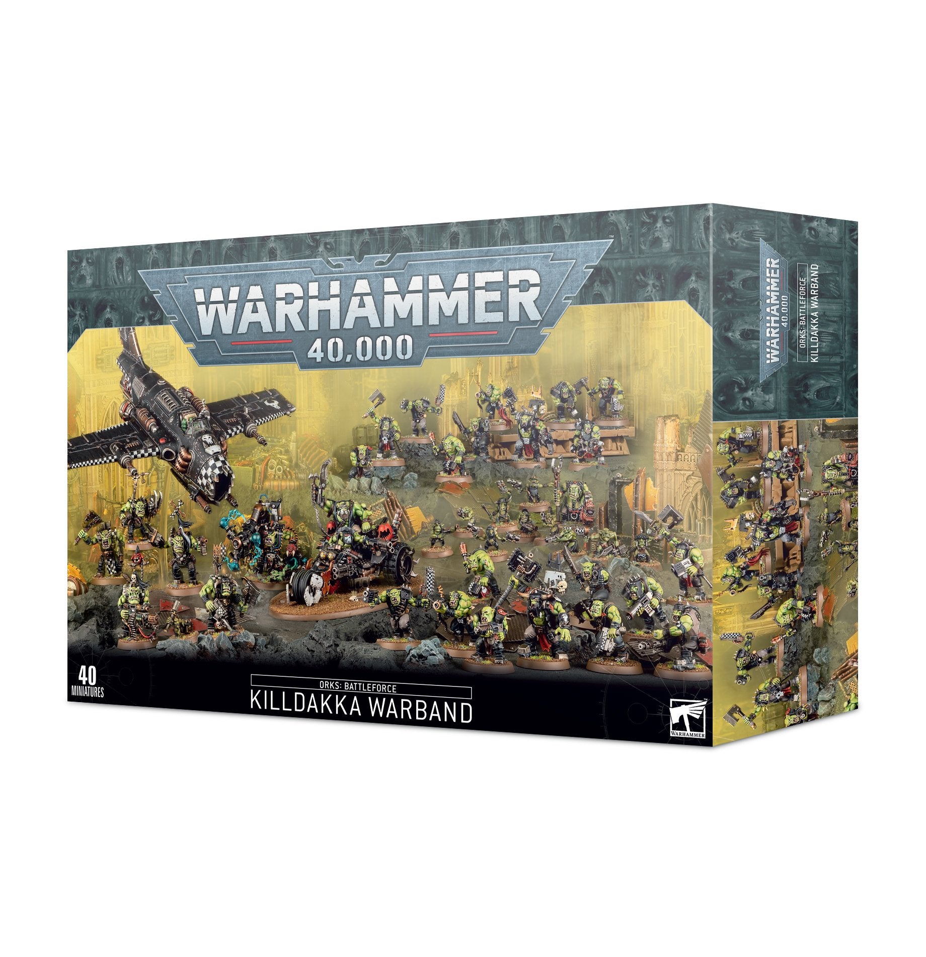 WARHAMMER 40K: ORKS BATTLEFORCE - KILLDAKKA WARBAND | Play N Trade Winnipeg