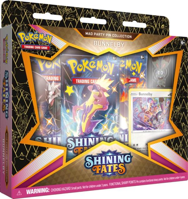 POKEMON SHINING FATES MAD PARTY PIN COLLECTION | Play N Trade Winnipeg