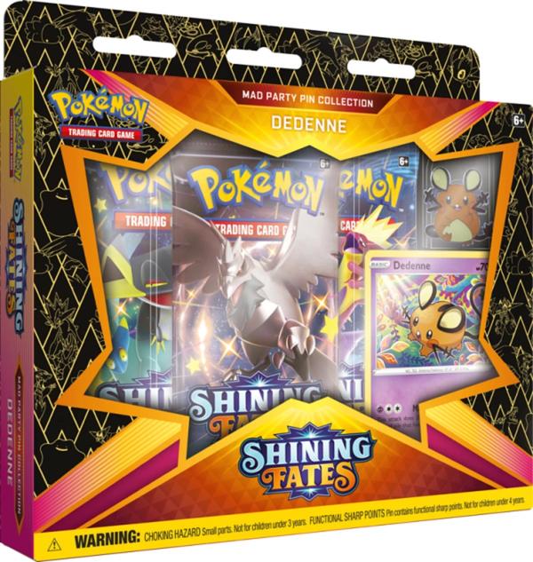 POKEMON SHINING FATES MAD PARTY PIN COLLECTION | Play N Trade Winnipeg