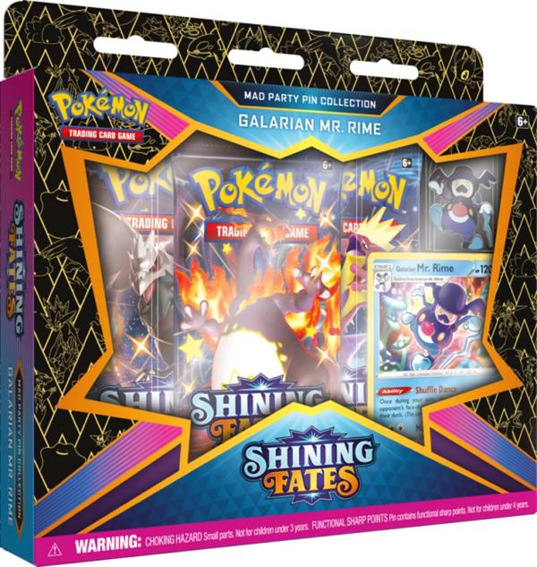 POKEMON SHINING FATES MAD PARTY PIN COLLECTION | Play N Trade Winnipeg