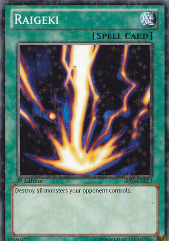 Raigeki [BP01-EN032] | Play N Trade Winnipeg