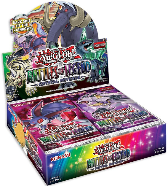 YGO BATTLES OF LEGEND: CRYSTAL REVENGE BOOSTER BOX | Play N Trade Winnipeg