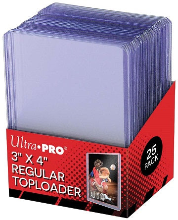 UP TOPLOADER 3X4 REGULAR CLEAR 25CT | Play N Trade Winnipeg