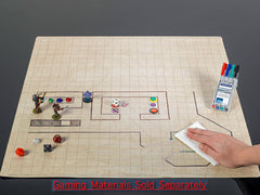 BATTLEMAT 1" RVRSBLE SQUARE/HEX 26"x 23½"(66x60cm) | Play N Trade Winnipeg